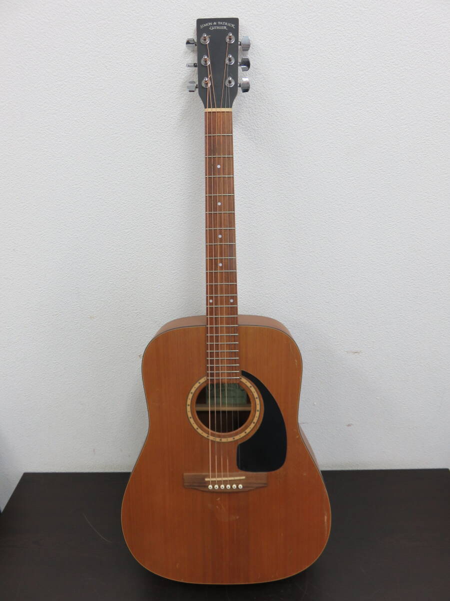 Simon & Patrick LUTHEIR　サイモン&パトリック　S&P 6　Mahogany SPRUCE　アコースティックギター　傷あり　本体 