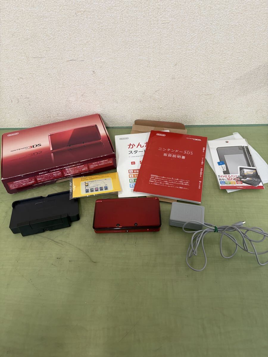 $ 1 ニンテンドー3DS Nintendo 任天堂 3DS ニンテンドー レッド 初期化済み