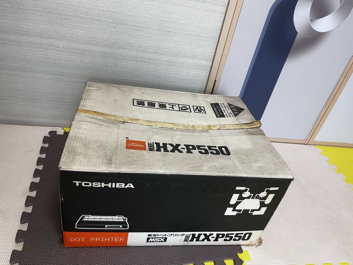 東芝ドットプリンタ HX-P550 ジャンク