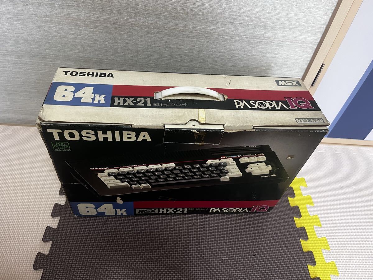 TOSHIBA MSX PASOPIA IQ HX-21 ジャンク