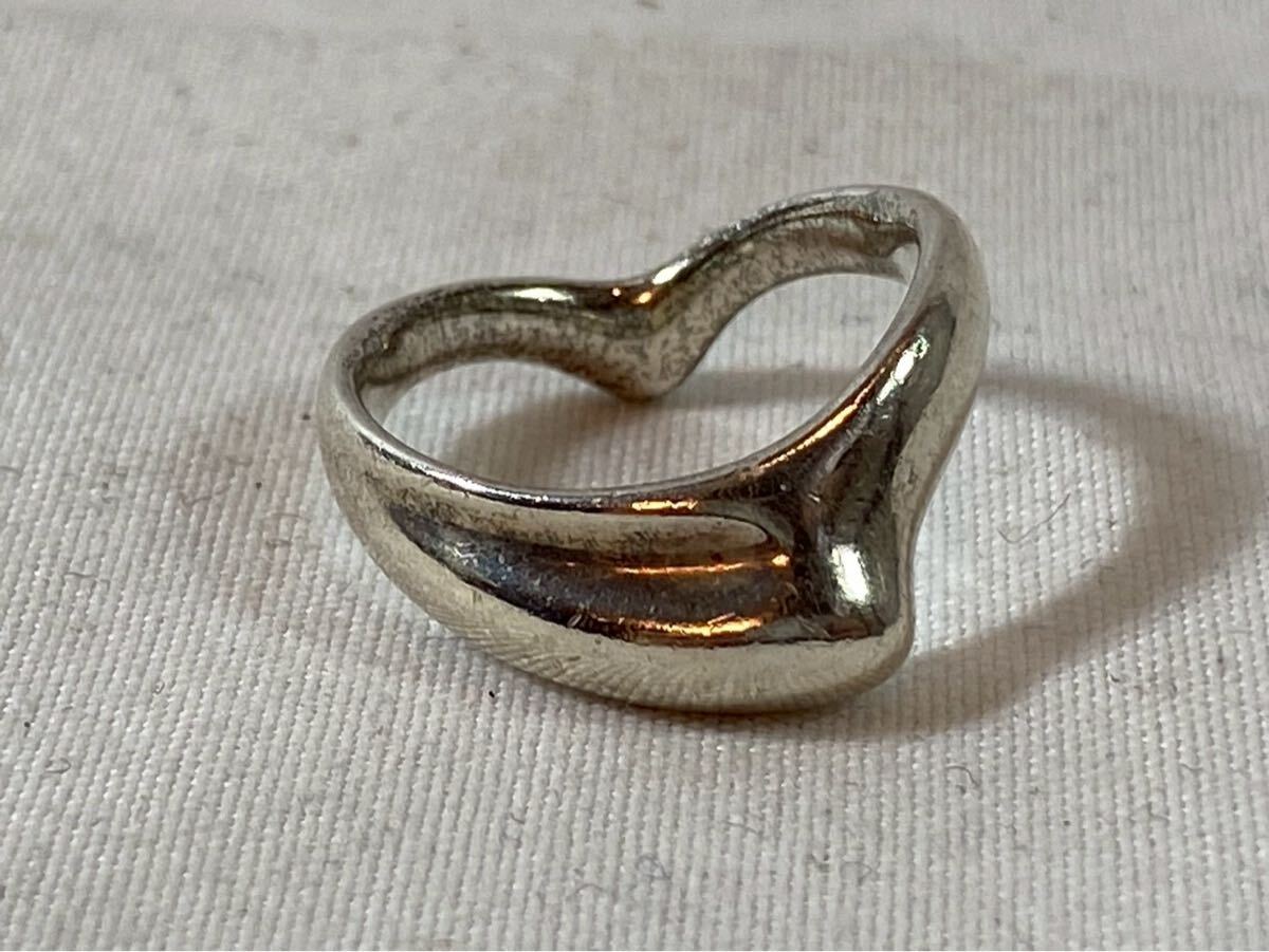 ③ Tiffany & Co. ティファニー　カーブドウェーブ　ハート　リング　【03212】