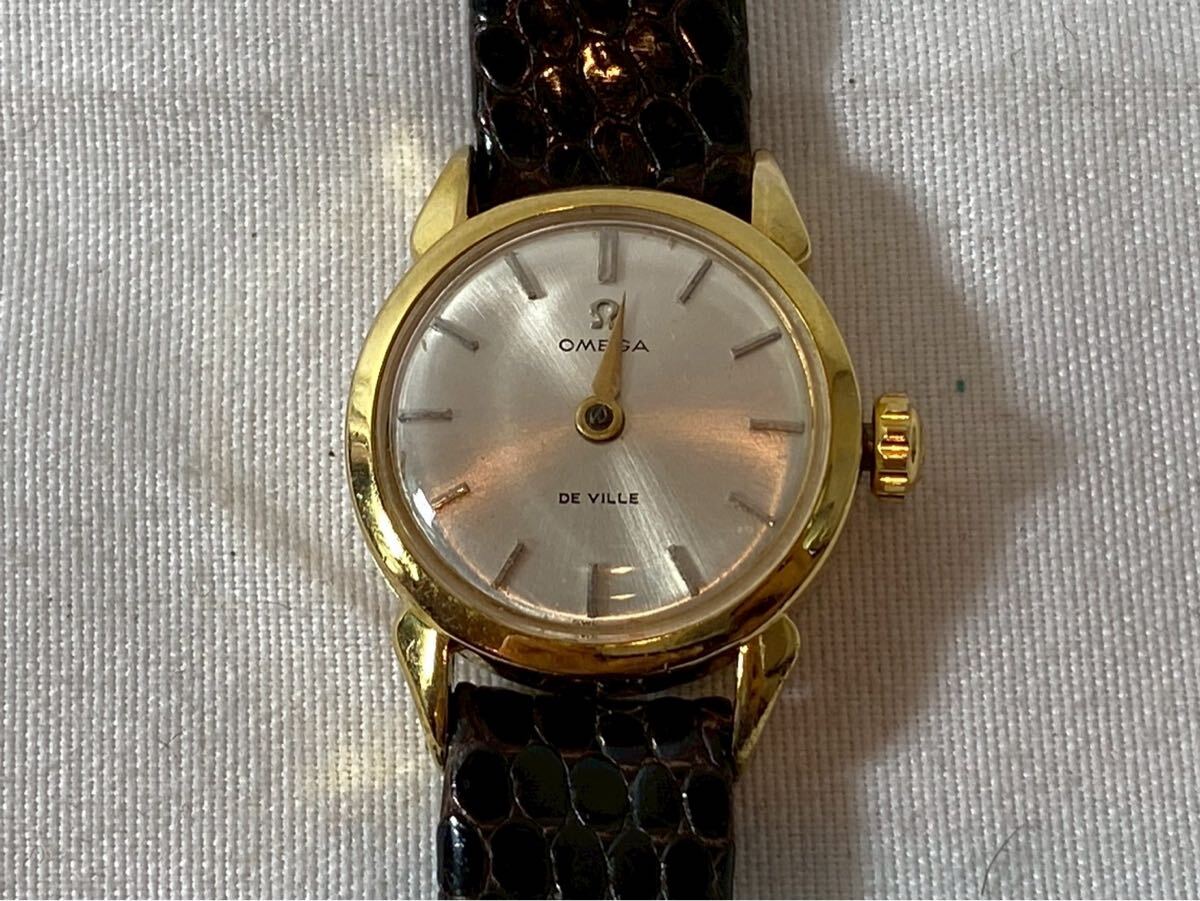 ③ OMEGA DE VILLE オメガ　デビル　腕時計　手巻き　【04006】