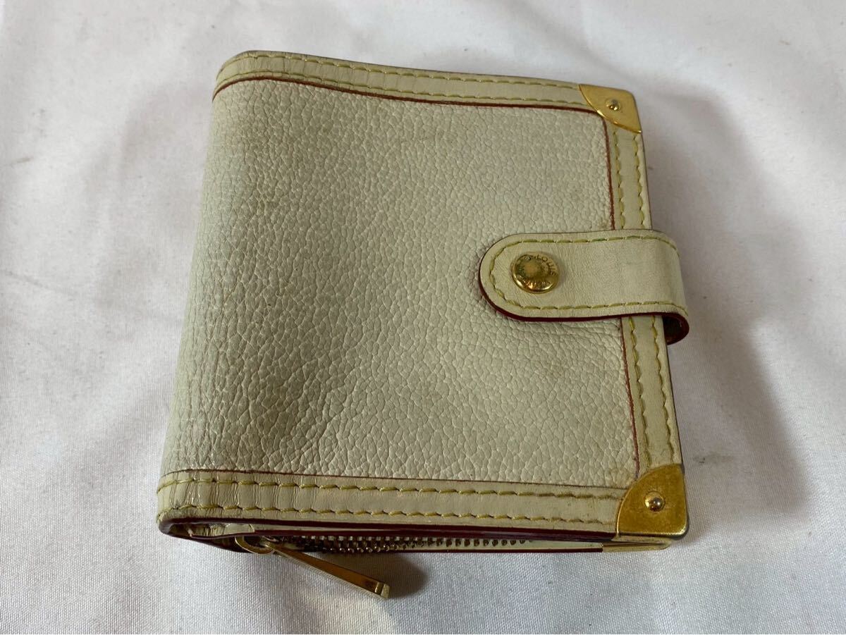 ③ LOUIS VUITTON ルイヴィトン　スハリ　ライン　コンパクトジップ　【04014】