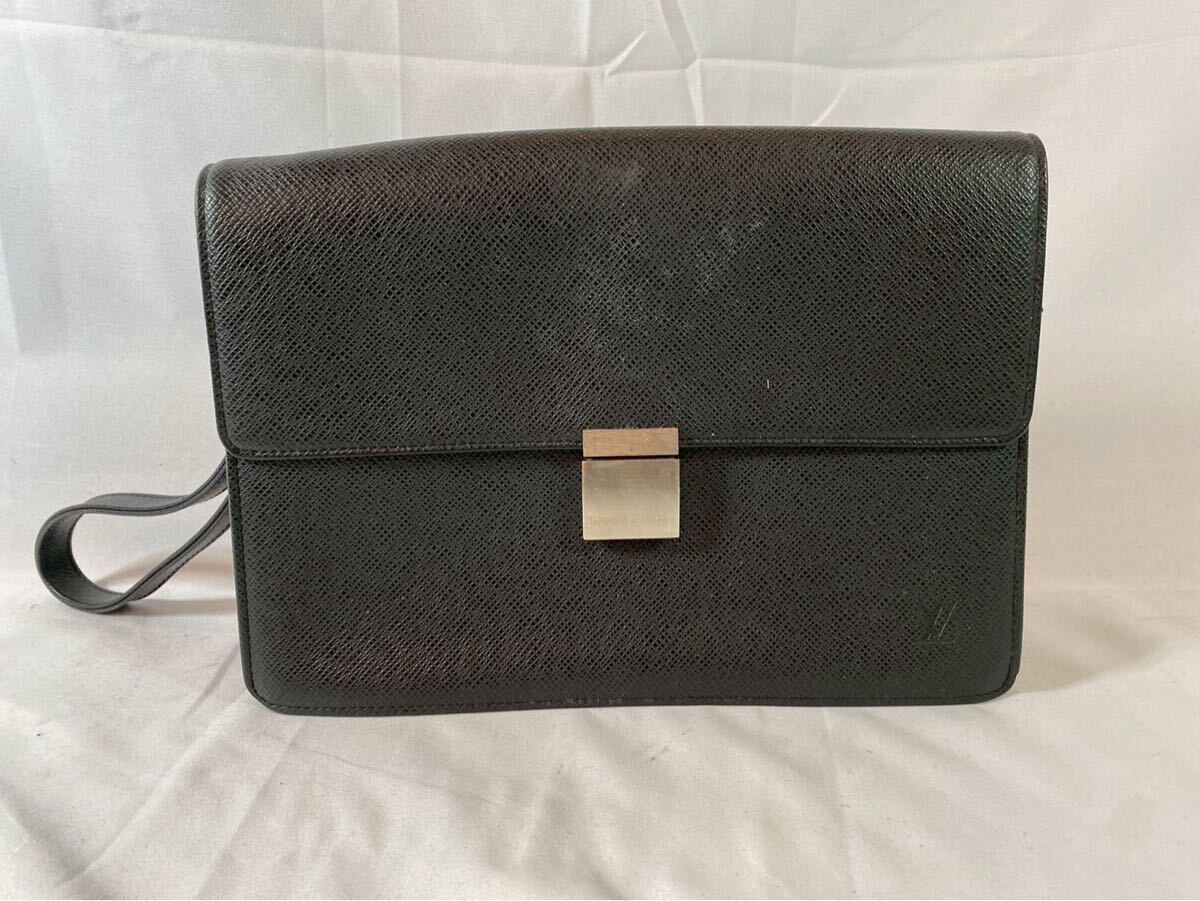 ③ LOUIS VUITTON ルイヴィトン　タイガ　ライン　セレンガ　【04015】