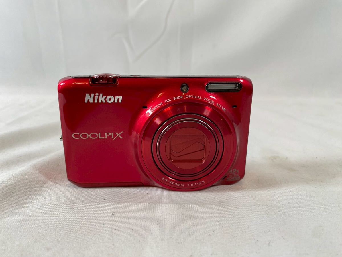 ③ NIKON COOLPIX S6500 デジタルカメラ　デジカメ　通電確認済　【04021】