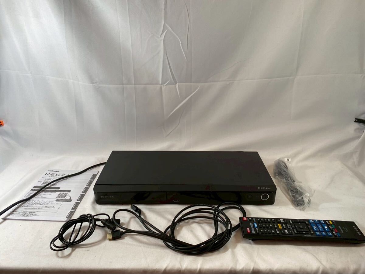 ⑥ TOSHIBA 東芝　REGZA ブルーレイディスクレコーダー　DBR-W2010 通電確認のみ　【04026】