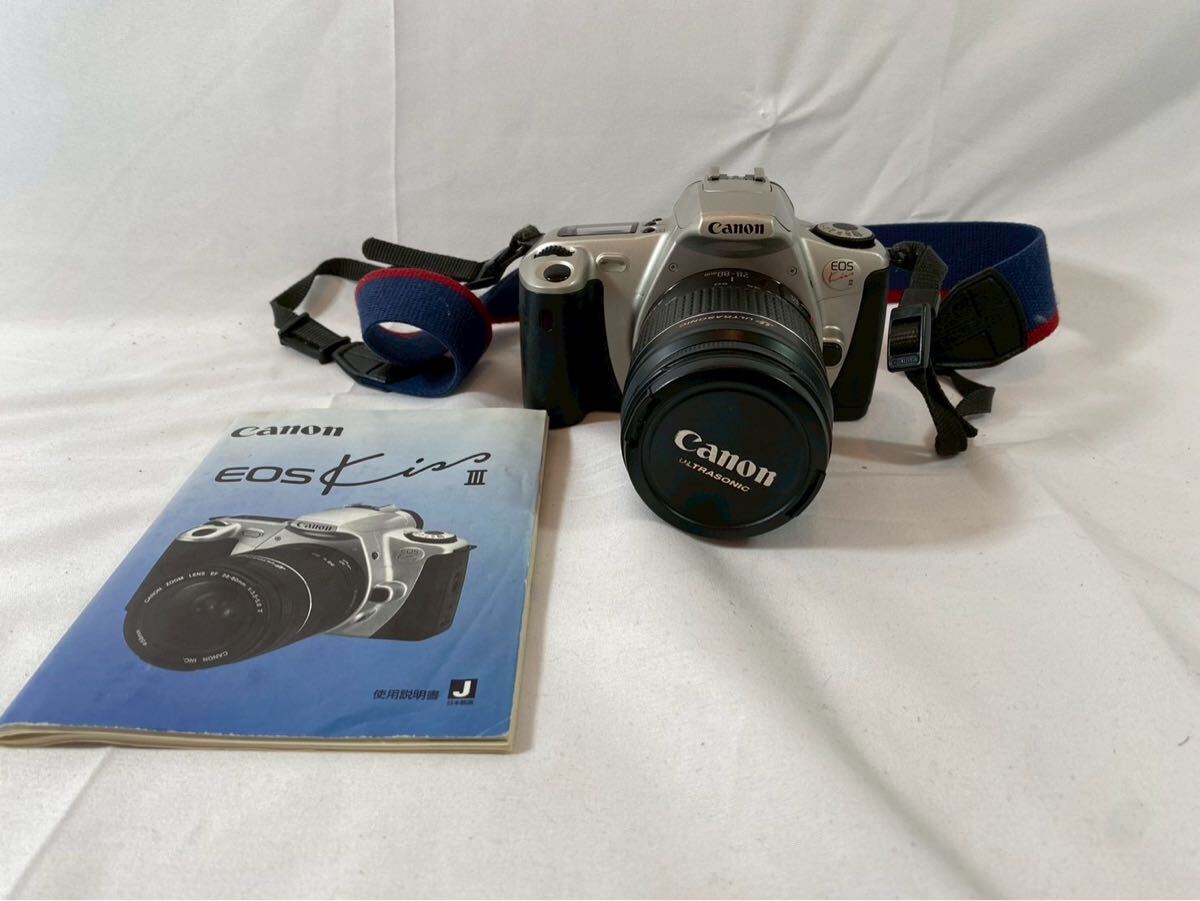 ⑤ Canon EOS Kiss III フィルムカメラ　【04041】