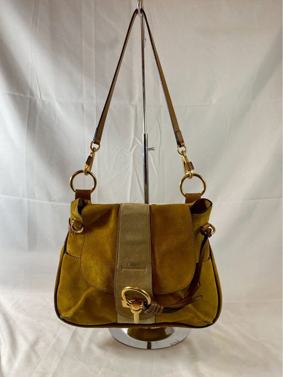 ③ Chloe Lnxa クロエ　レクサ　ショルダーバッグ　【04008】