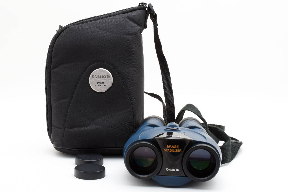 【美品・動作品】Canon IMAGE STABILIZER 10x30 IS　ブルー　No.1206
