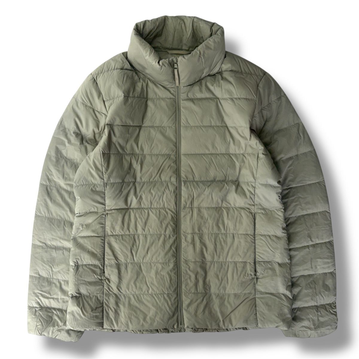 UNIQLO ユニクロ レディース WOMEN'S ウルトラ ライト ダウン Lサイズ セージ SAGE オリーブ系 アウター インナー 防寒 ジャケット