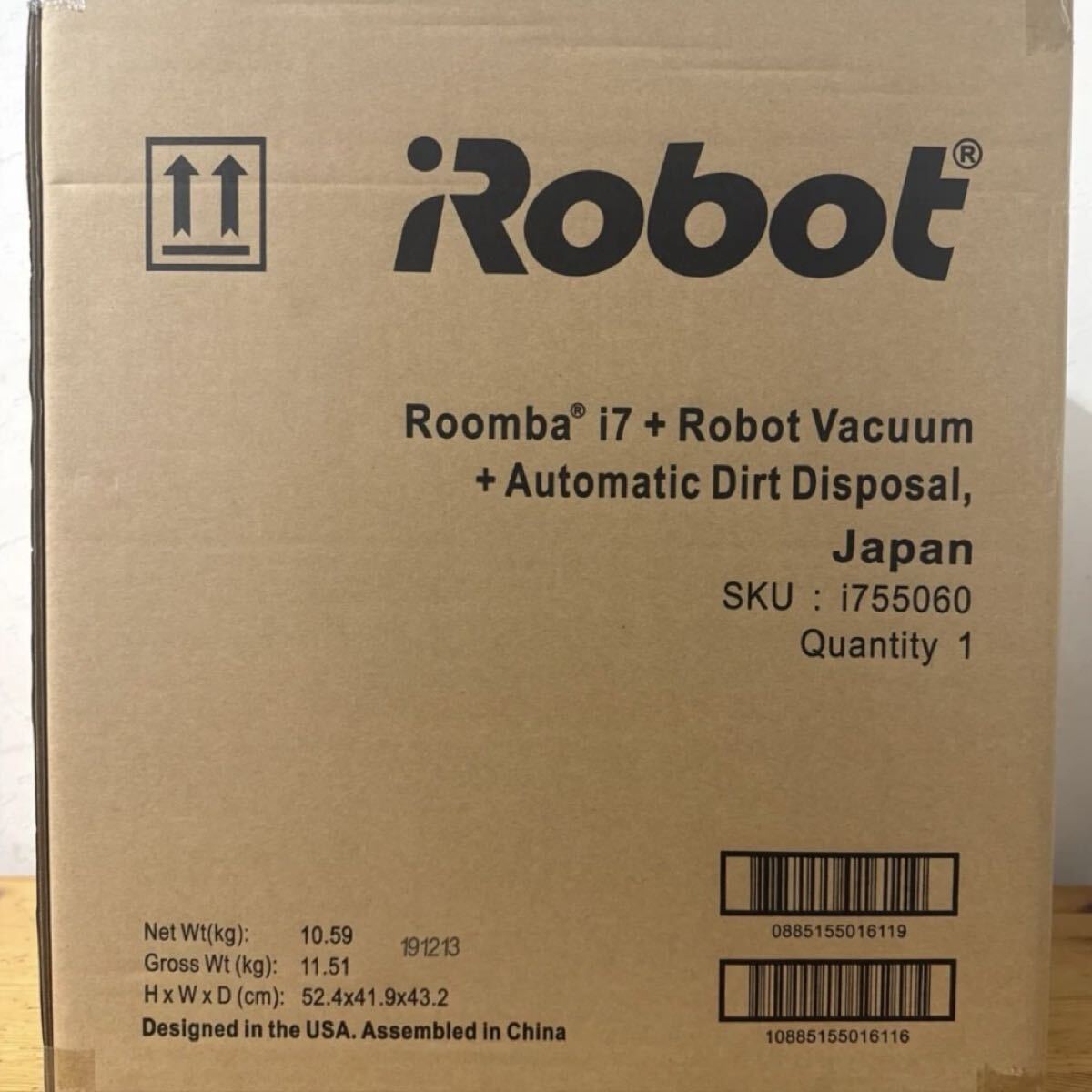 RN79【未開封★】iRobot Roomba i7+ i755060 ロボット掃除機 ルンバ アイロボット 未使用 保管品