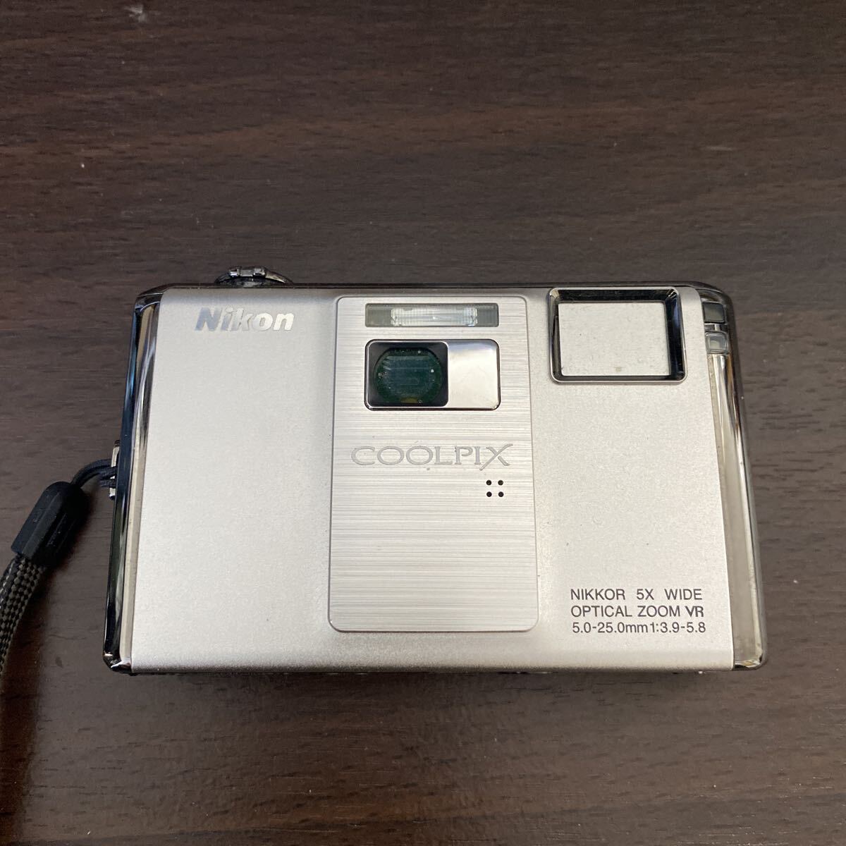 RM3 Nikon COOLPIX S1000pj コンパクトデジタルカメラ シルバー デジカメ ニコン クールピクス 本体のみ 動作未確認 現状品
