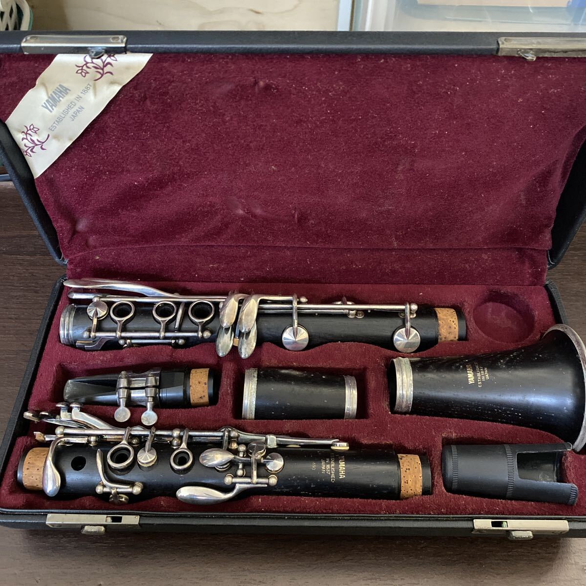 RM10 YAMAHA クラリネット YCL-450 ハードケース付 管楽器 ヤマハ 現状品