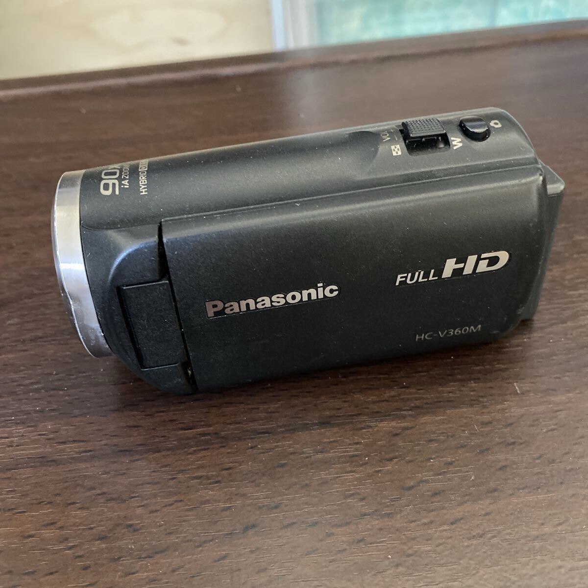 RM13 Panasonic デジタルハイビジョンビデオカメラ HC-V360M ブラック 本体のみ 2015年製 動作未確認 現状品