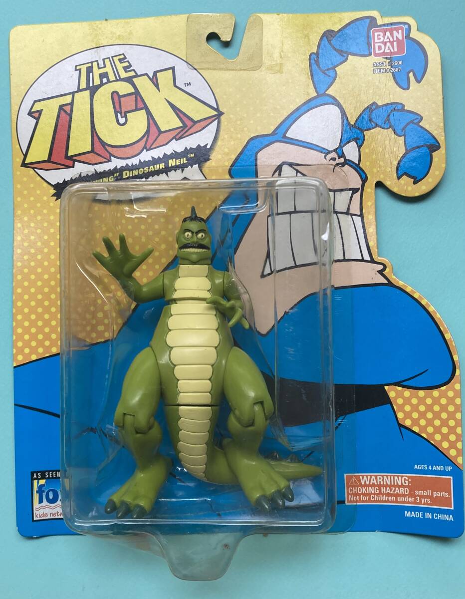 バンダイ THE TICK ティック アメコミ ダイナソー・ニール Dinosaur Neil 恐竜 怪獣 フィギュア アメコミ 