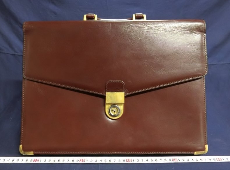 L1994 ASCOLI TOMTOM レザー ビジネスバッグ バッグ 書類カバン