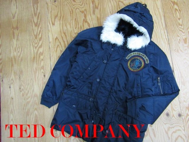 ★テッドカンパニー TED COMPANY★メンズ N-3B フライトジャケット テッドマンワッペン★R80405038B