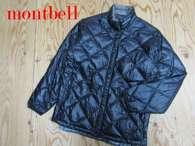★モンベル montbell★レディース U.L.ダウンインナージャケット ブラック 1101284★R80405007B