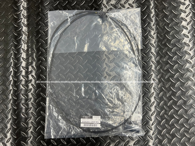 【日産純正パーツ】シルビア Silvia S13 ボンネットリリースケーブル 65620-35F45 新品　未使用