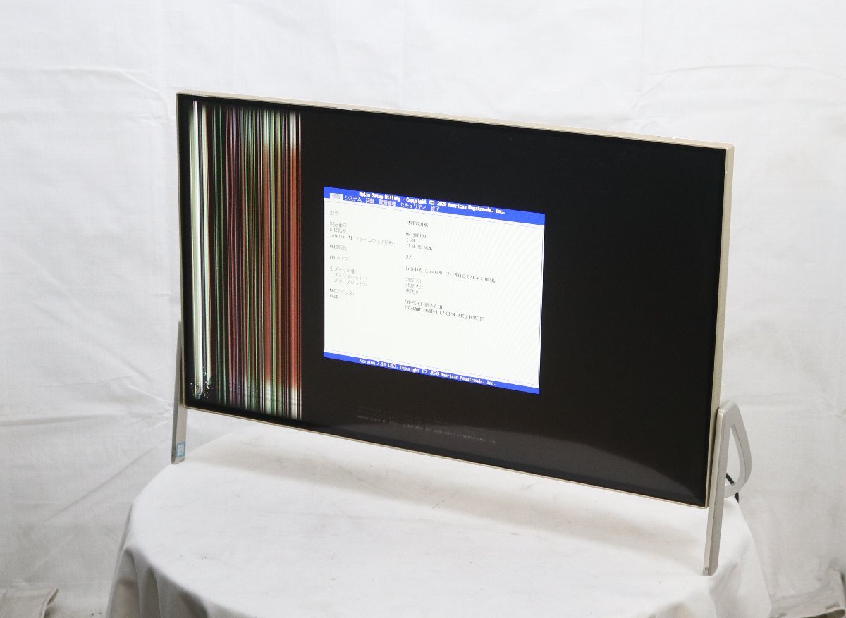 最終出品！　FUJITSU FMVF77B1KG ESPRIMO FH77/B1　Core i7 7700HQ 2.80GHz 8GB 1000GB■ジャンク品