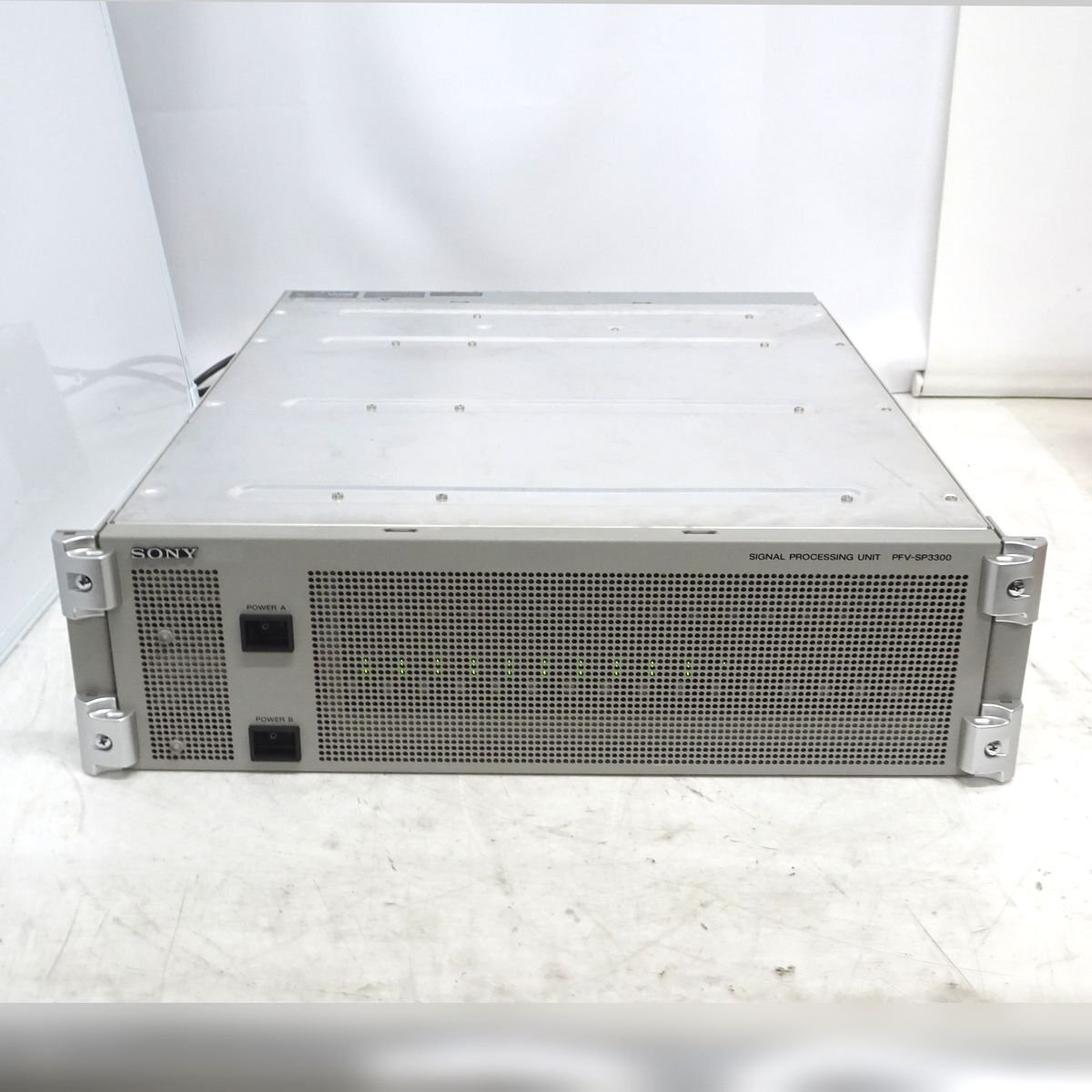 SONY PFV-SP3300 シグナル プロセッシング ユニット（HD-SDI分配/SP003*2枚 + デマルチプレクサ HKPF-106 *14枚）【中古/動作品】#387110