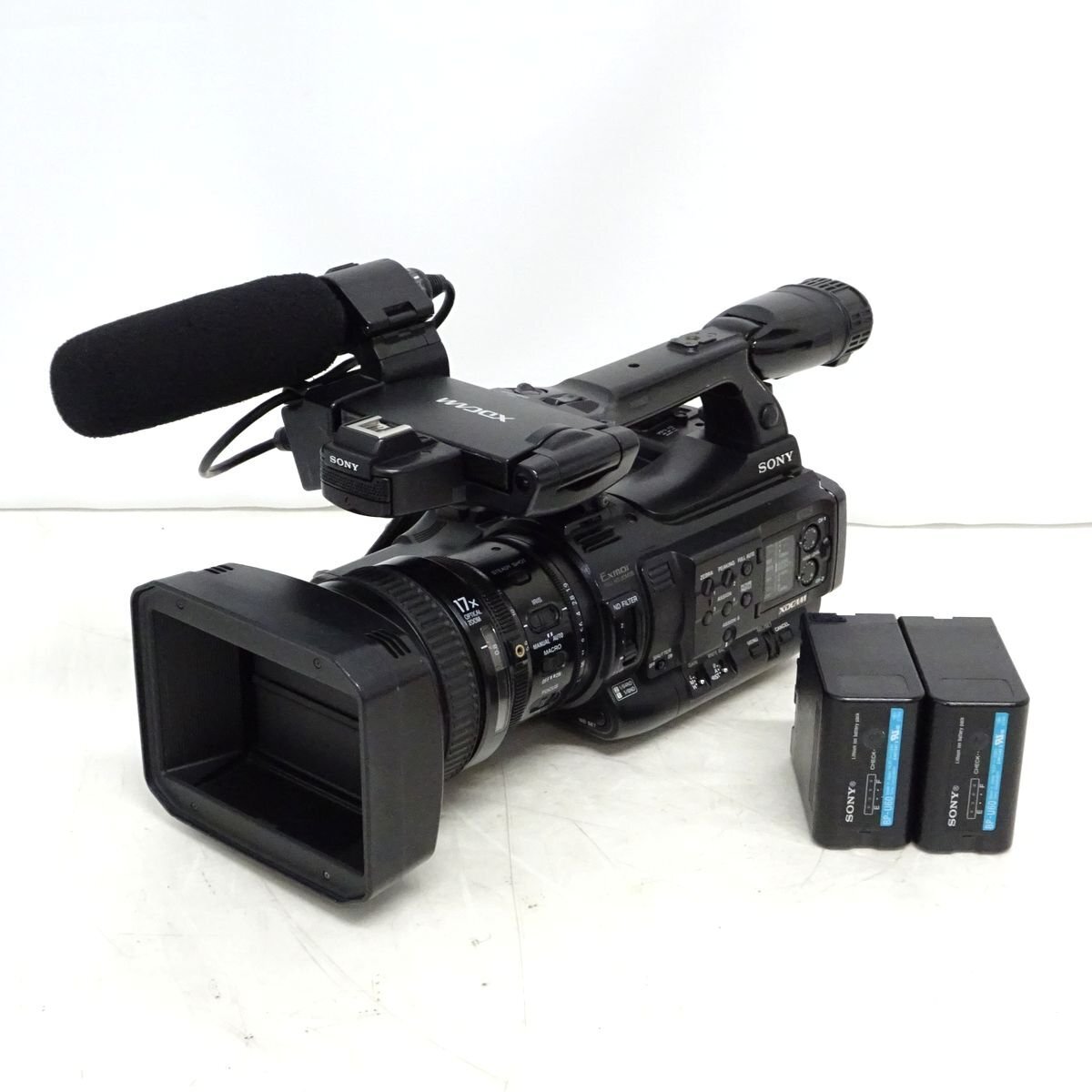 SONY PXW-X200 XDCAMメモリーカムコーダー（2898時間/録画撮影OK/外観訳アリ）【中古/動作品】#449095