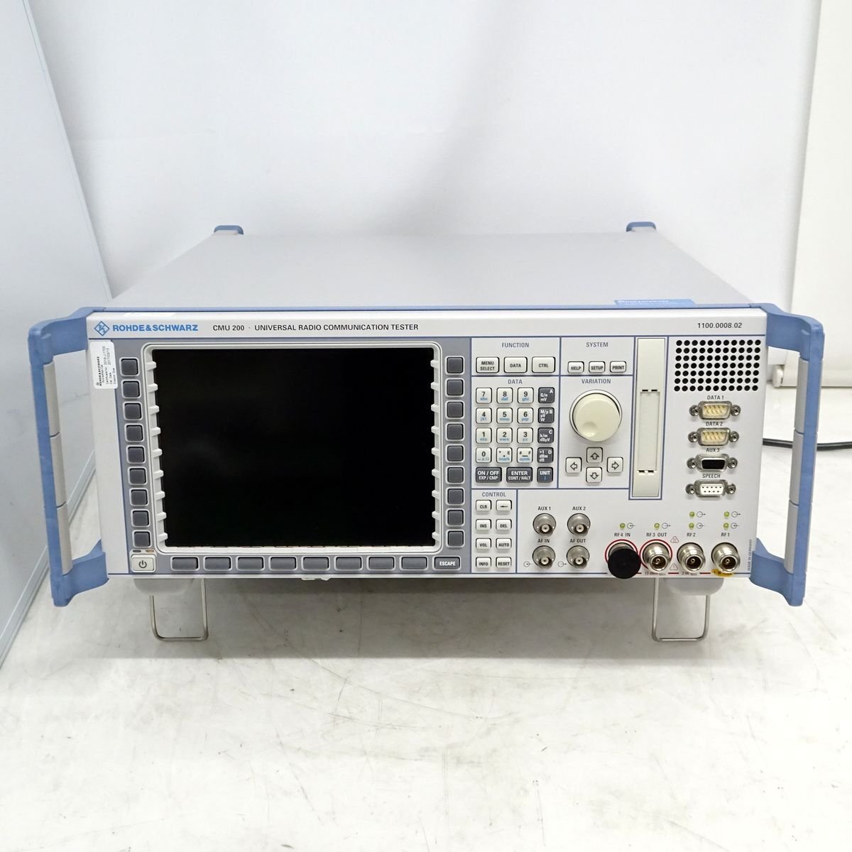 ROHDE&SCHWARZ CMU200 UNIVERSAL RADIO COMMUNICATION TESTER（1100.0008K02、無線機テスタ）【中古/液晶画面不良・ジャンク品】#406052