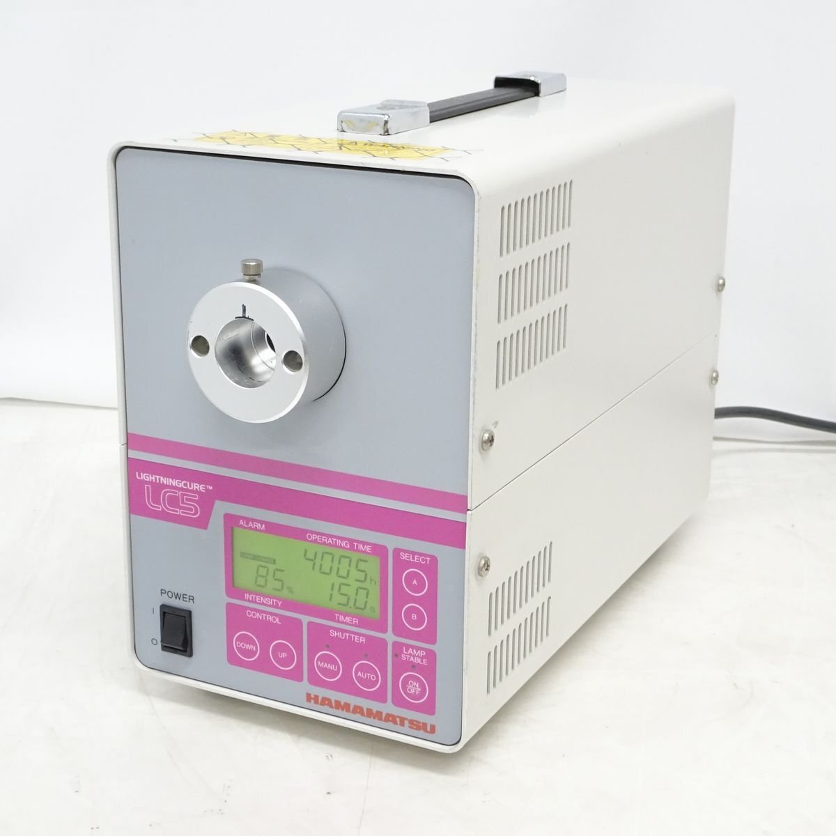HAMAMATSU LC5 LIGHTNINGCURE 浜松ホトニクス UVスポット光源【中古/ランプ交換時期/現状品】#441957