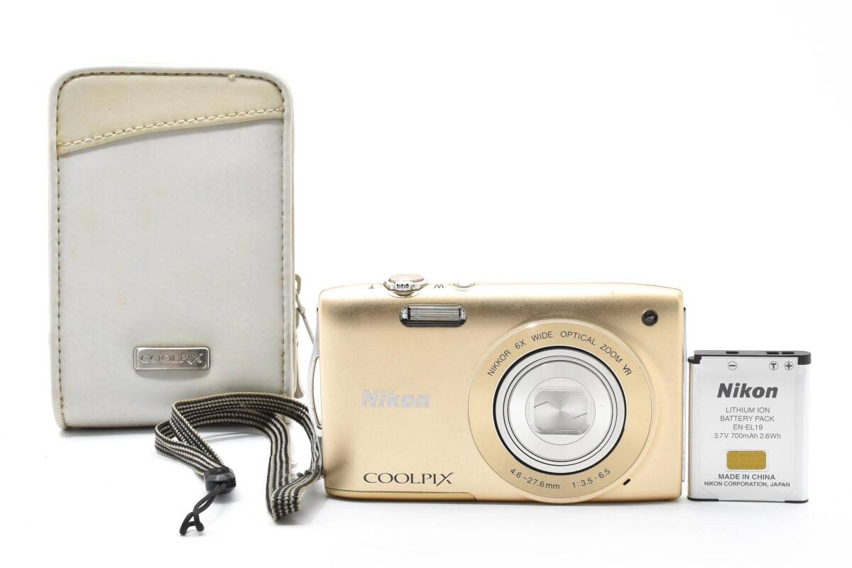 NIKON COOLPIX S3300 ニコン コンパクトデジタルカメラ #4353
