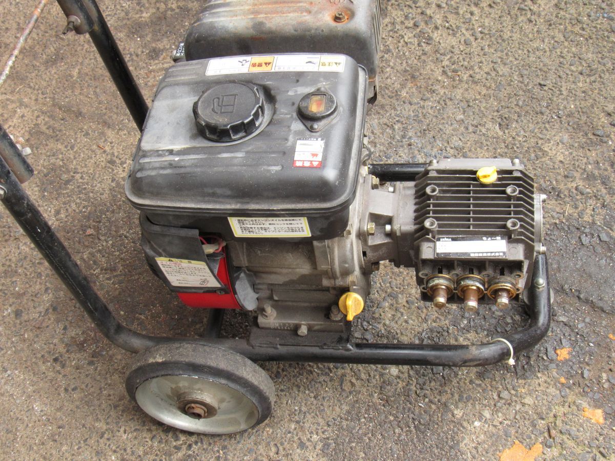 ■ BFd SEIWA CK-1010G GM132P ミツビシエンジン 高圧洗浄機 ポンプ故障 エンジン息継ぎ 部品取り用 ジャンク品 鳥取県 引取歓迎 U90　