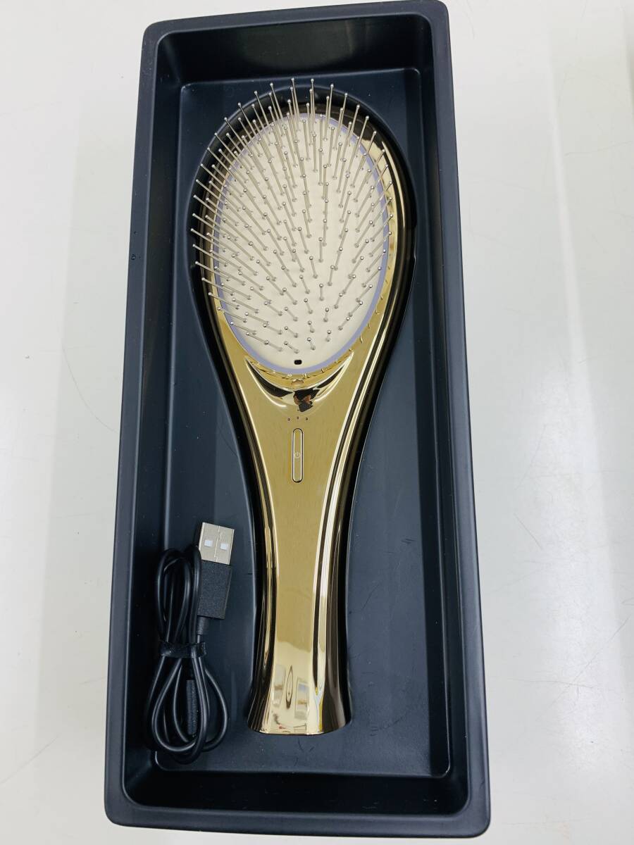 ☆ WAVEWAVEウェイブウェイブ 「EMS Brush Air WH41-01　ゴールド　美品　＜中古＞