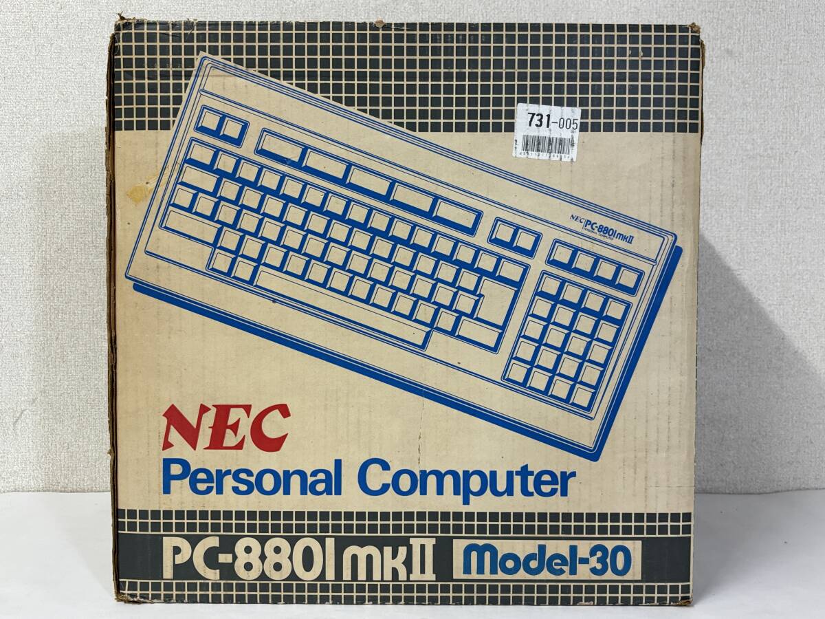 ★☆ネ543 NEC PC-9800シリーズ PC-8801mkII Model-30 パーソナルコンピュータ 箱・説明書・付属品多数☆★