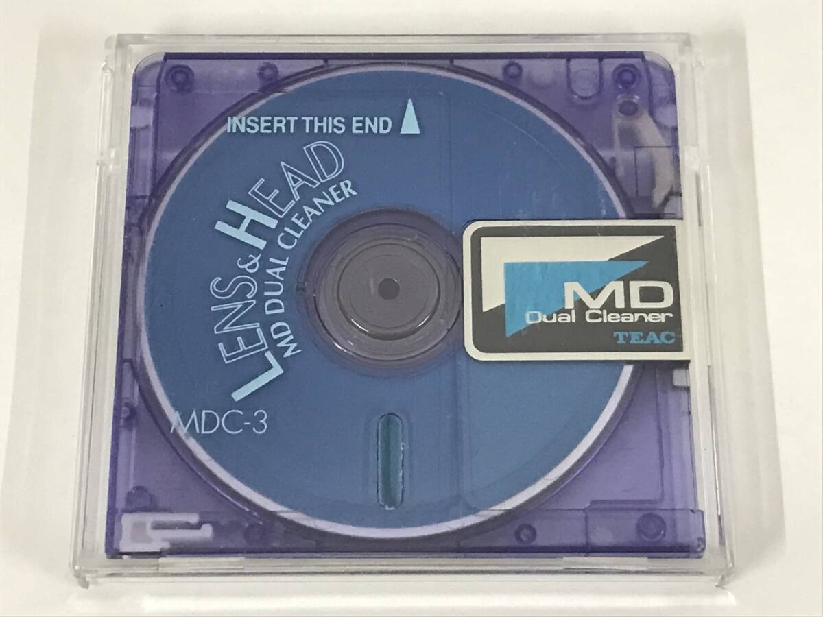 ●○ネ481 TEAC 録再両用 湿式 MDレンズ&ヘッドクリーナー MDC-3○●