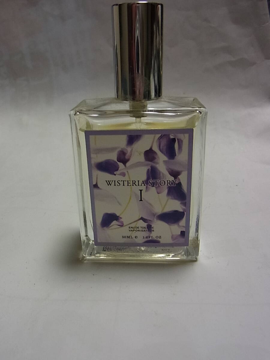 ほぼ満量　あしかがフラワーパーク　藤の香水　ウィステリアストーリーⅠ 50ml 香水　EDT スプレー