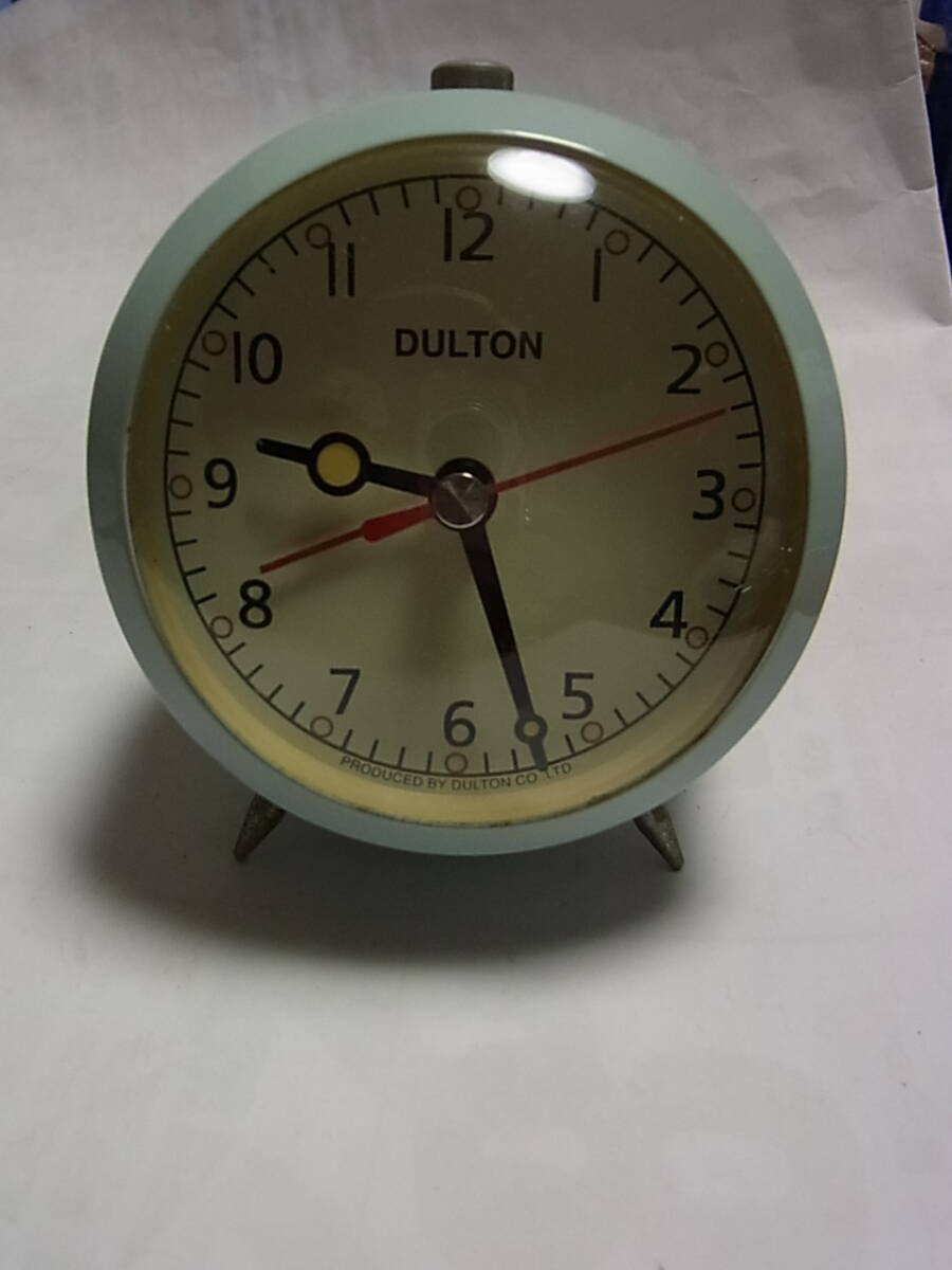 定番　ダルトン (Dulton) 　 アラーム クロック 　目覚まし時計　置き時計　動作確認済