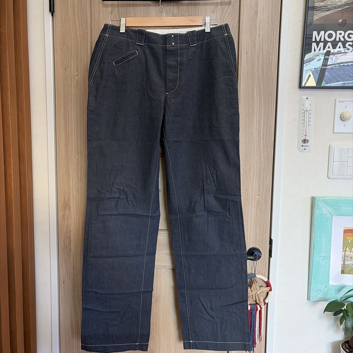 ワークパンツ デニムパンツノーブランドデッドストック新品未使用品