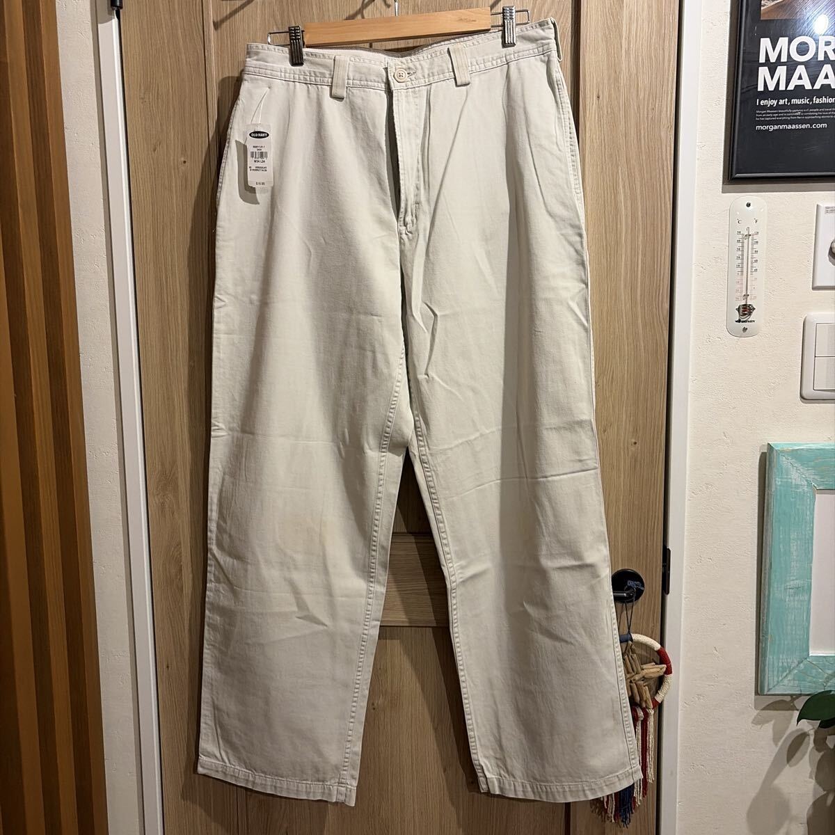 OLD NAVYオールドネイビー チノパンデッドストック新品未使用品