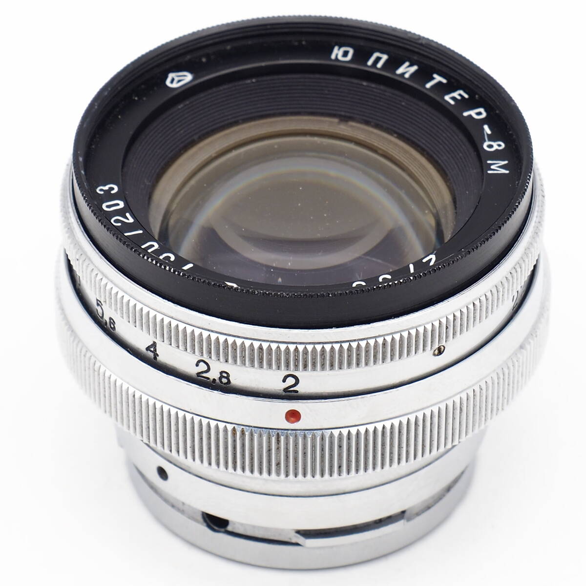 JUPITER 8M 50mm F2 for Kiev [Contax Sonnar 5cm Copy] Made in U.S.S.R. 1975年 ジュピター キエフマウント 旧ソ連製 ヴィンテージ・格安