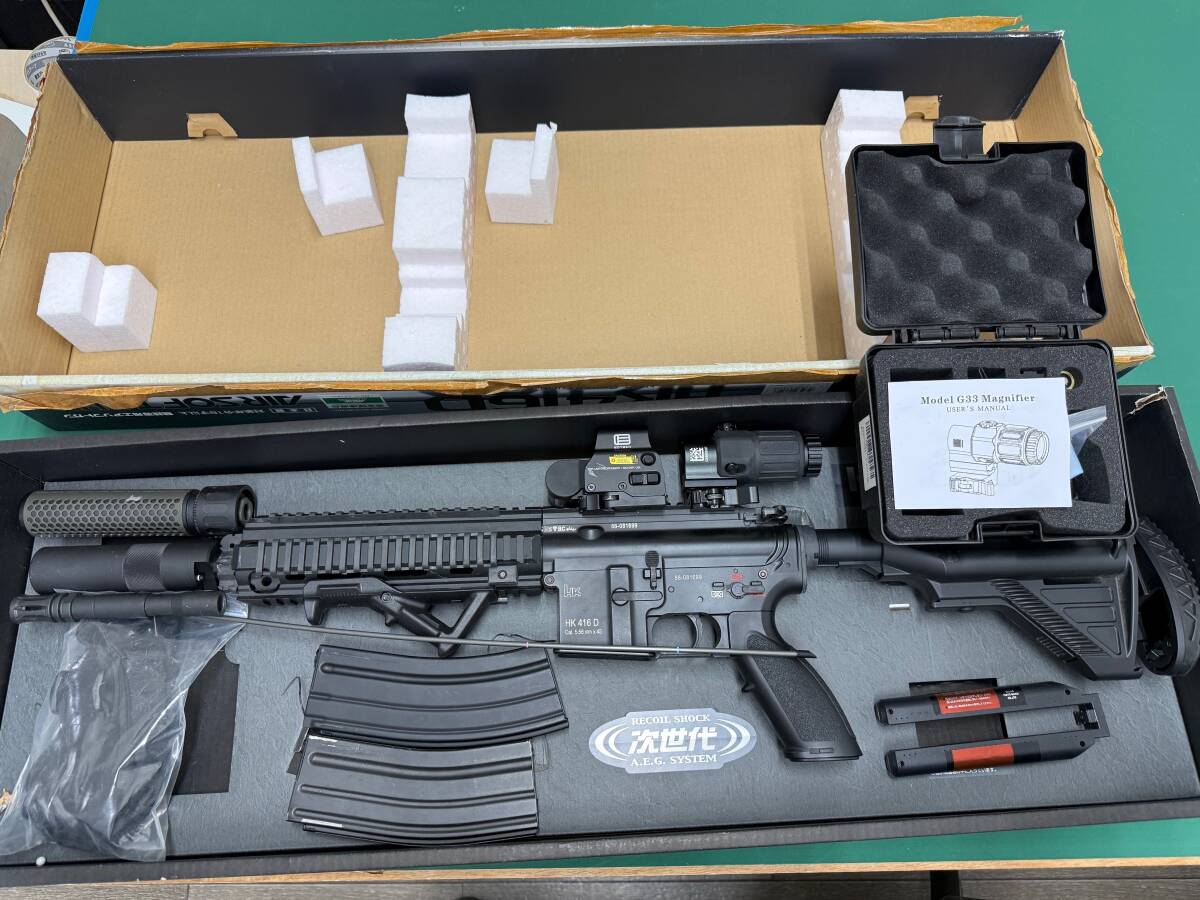 東京マルイ　次世代フルオート　中古　HK416D