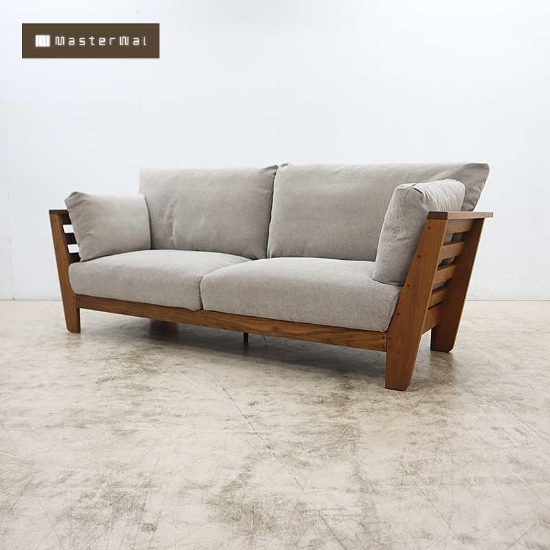 ◆MasterWal◆ マスターウォール アカセ木工 HEAVEN 850 SOFA ヘヴン 850ソファ 2Pソファ/2人掛けソファ ウォールナット 74万