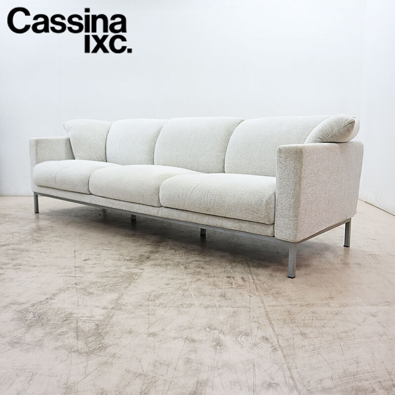 ◆Cassina◆ カッシーナ PODA ポダ 3Pソファ/3人掛けソファ ラグジュアリーソファ イタリアモダン 43万