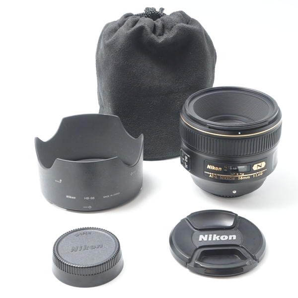 ニコン Nikon AF-S NIKKOR 58mm f1.4G