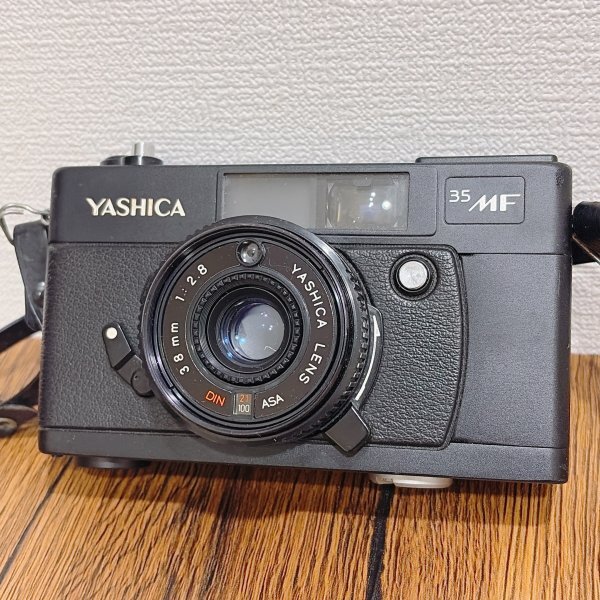 【シャッター〇】ヤシカ YASHICA 35MF フィルムカメラ 動作未確認 ジャンク　②