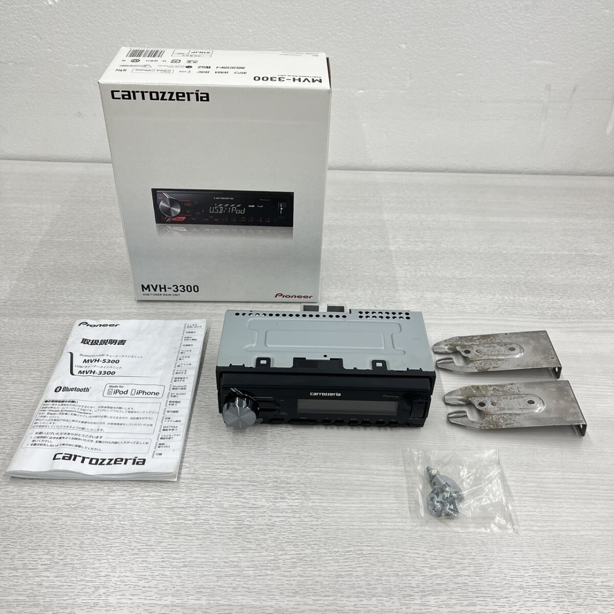 坂2604-889 Pioneer カロッツェリア カーオーディオ MVH-3300 carrozzeria パイオニア USB ［三］