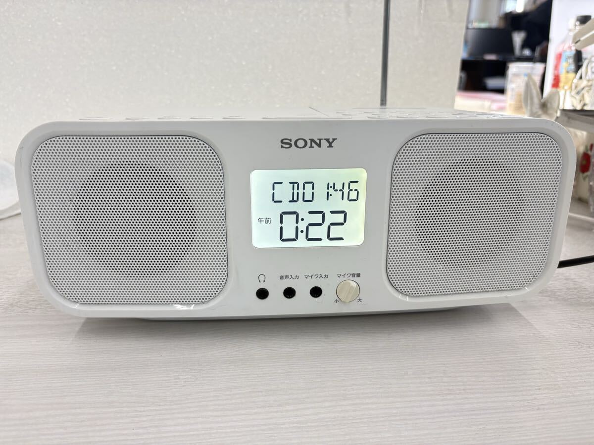 坂2603-1318 坂2603-1318 SONY ソニー CFD-S401 CDラジカセ カセット CD ラジオ 防災