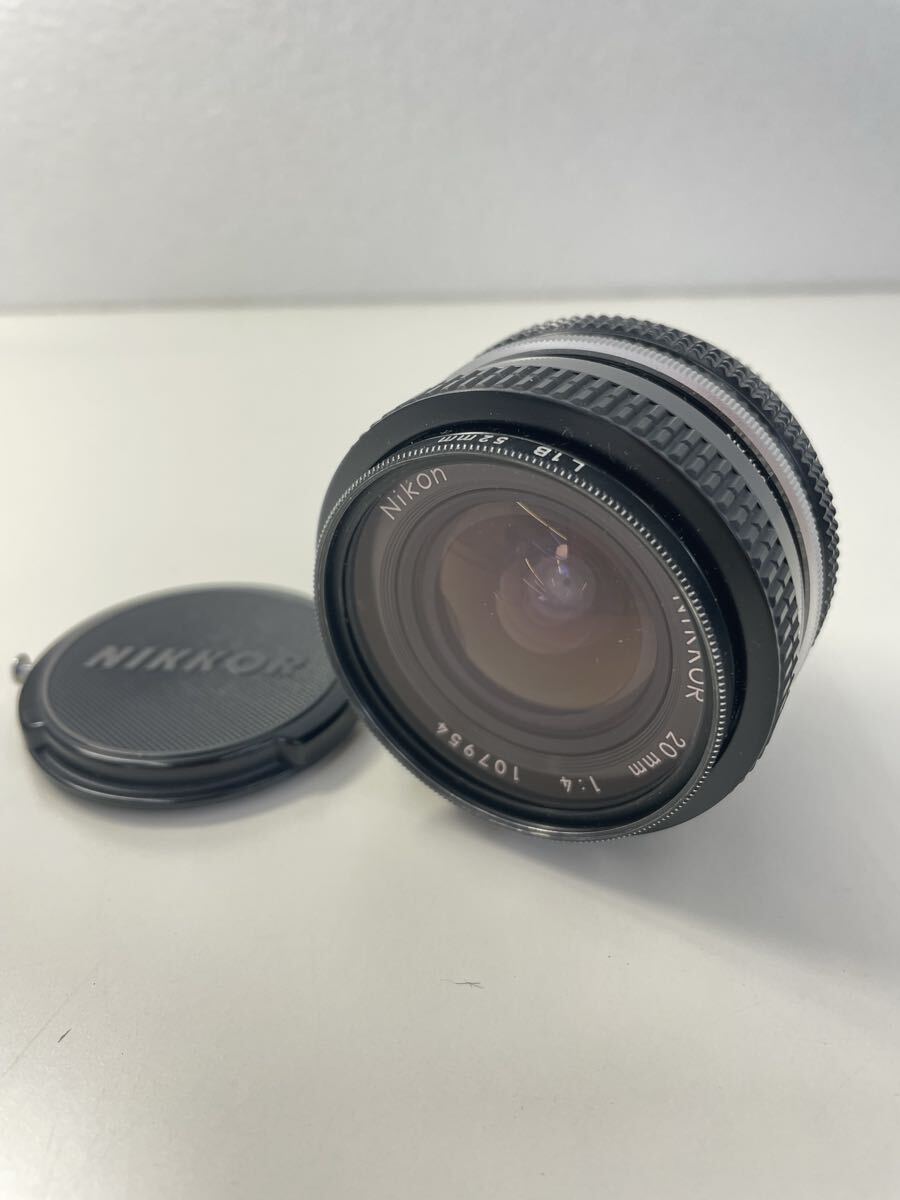 上2603-1066 Nikon ニコン カメラレンズ NIKKOR 20mm F4 広角