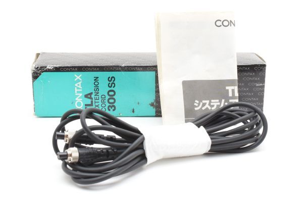 RU1004★コンタックス CONTAX TLA EXTENSION CORD 300SS 箱付き TLA延長コード