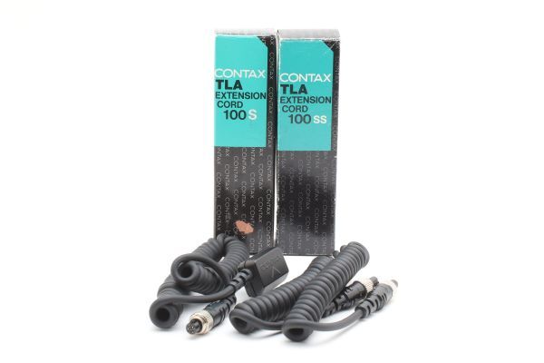 RU1003★コンタックス CONTAX TLA EXTENSION CORD 100S 100SS 箱付き 2種セット