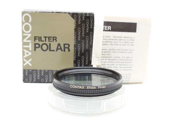 RU992★コンタックス CONTAX 67mm POLAR レンズフィルター