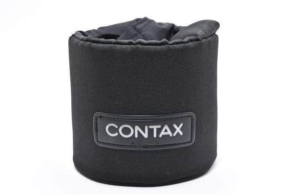 RU1042★コンタックス CONTAX レンズポーチ レンズケース 直径約11cm・高さ約10cm (外寸)